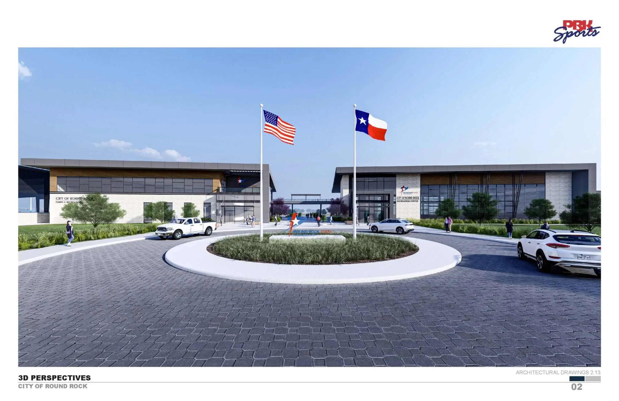 City of Round Rock conceptual rendering of the Athletic Performance Center